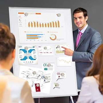 Deryun 60 Pack Mini Magnets for Crafts & Organizing