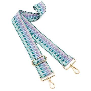 Wide Shoulder Strap Adjustable Replacement Belt Guitar Style Crossbody Bag Handbag Strap Multicolor ...