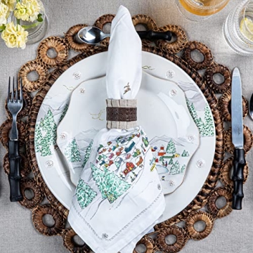 Juliska Rustic Ring Placemat - Elegant Dining Décor Accessories