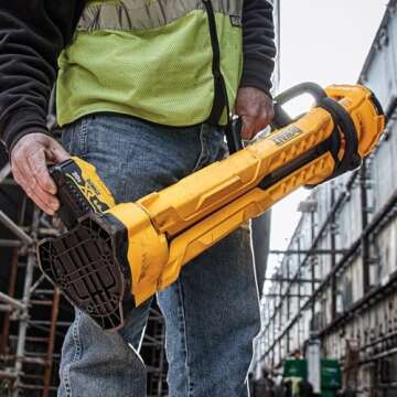 DEWALT 20V MAX LED Work Light, 3000 Lumens of Brightness with 3 Modes, Tripod Base, Bare Tool Only (DCL079B)