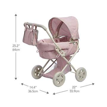 Olivia's Buggy-Style Baby Doll Stroller - Safe & Fun