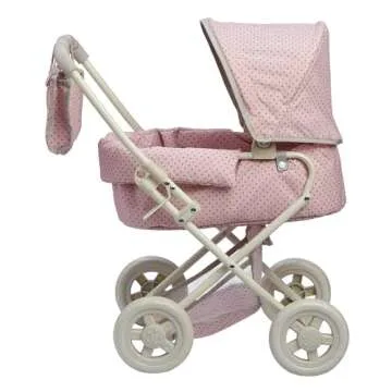 Olivia's Buggy-Style Baby Doll Stroller - Safe & Fun