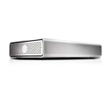 G-Technology 10TB G-DRIVE USB 3.0 Desktop External Hard Drive, Silver - Compact, High-Performance Storage - 0G05016-1