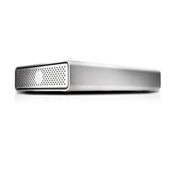 G-Technology 10TB G-DRIVE USB 3.0 Desktop External Hard Drive, Silver - Compact, High-Performance Storage - 0G05016-1