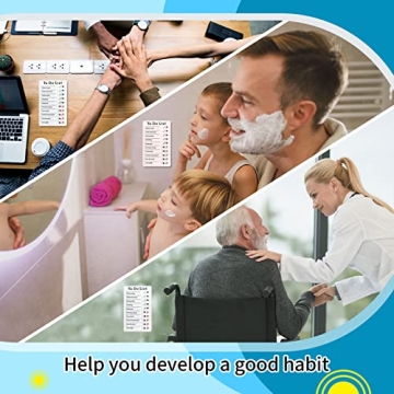 Chore Chart To Do List Adhd Tools for Kids and Adults Sliding Morning Routine Chart for Kids Detachable RV Checklist Board Reusable My Chores Checklist Task Board