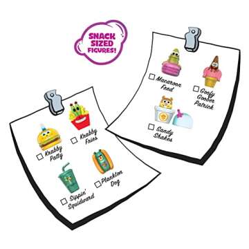 SpongeBob SquarePants Fun with Food 7 Figure Set