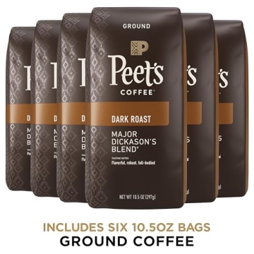 Peet's Dark Roast Major Dickason's Coffee Blend