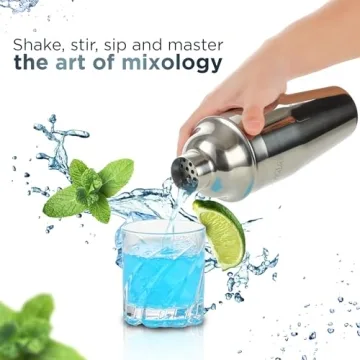 TEAVAS 25-Piece Premium Bar Set for Mixology Enthusiasts