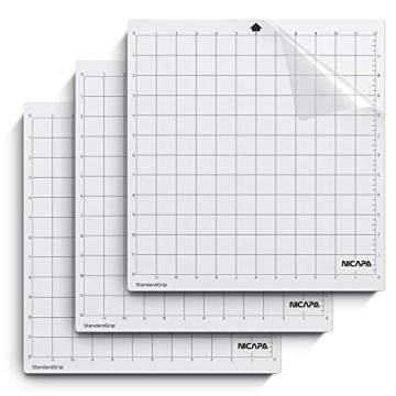 Nicapa Cutting Mat for Silhouette Cameo - 3 Mats