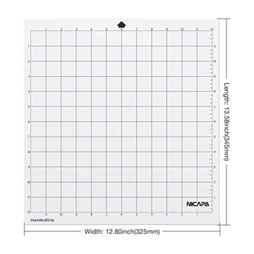 Nicapa Cutting Mat for Silhouette Cameo - 3 Mats