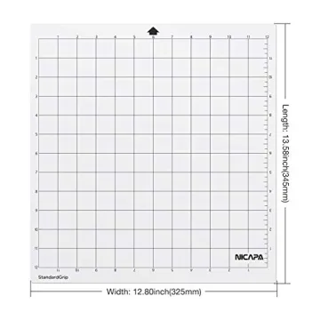 Nicapa Cutting Mat for Silhouette Cameo - 3 Mats