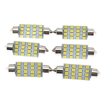 42-Piece BRAVECOW LED Dome Light Kit for Vehicles