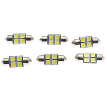 42-Piece BRAVECOW LED Dome Light Kit for Vehicles