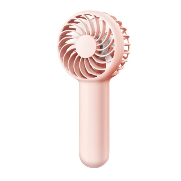 Gaiatop Mini Portable Fan - 3 Speed, USB Rechargeable, Perfect for Travel & Beauty