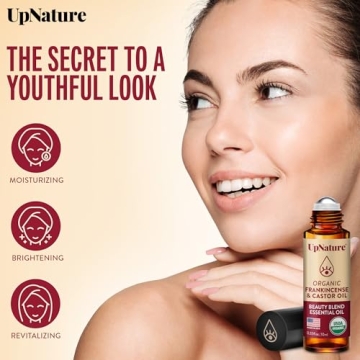 UpNature Organic Castor & Frankincense Oil Roll On