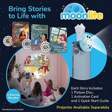 Moonlite Storytime Storybook Reels for Kids Ages 1+