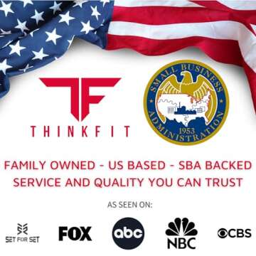 ThinkFit Insulated Meal Prep Lunch Box with 6 BPA-Free, Reusable, Microwavable, Freezer Safe Food Po...