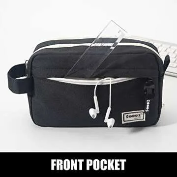 Sooez High Capacity Pencil Case - Big Organizer Pouch