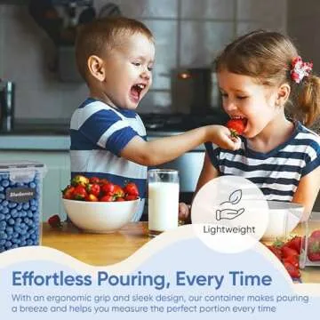 Airtight Food Storage Containers - Pack of 12 for Kitchen