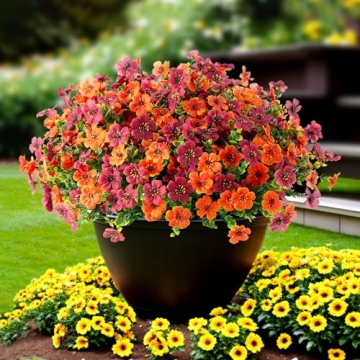 Autumn Artificial Daisy Flowers for Outdoor Decor