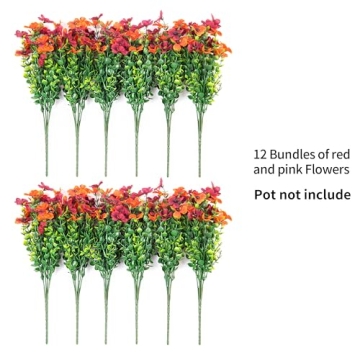 Autumn Artificial Daisy Flowers for Outdoor Decor