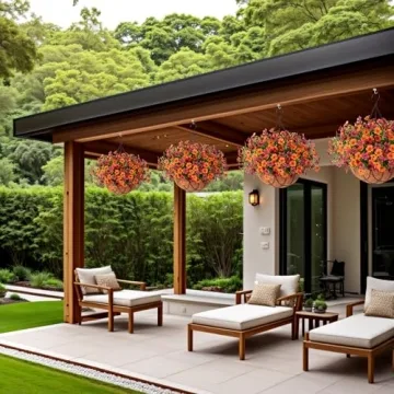 Autumn Artificial Daisy Flowers for Outdoor Decor