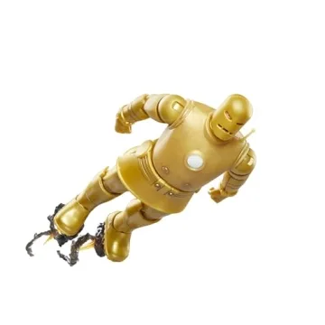 Marvel Legends Iron Man Gold Action Figure Collectible