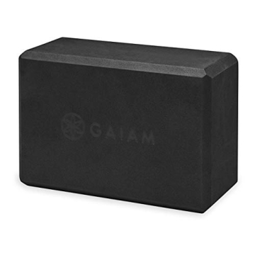 Gaiam Yoga Block - Supportive Latex-Free EVA Foam Soft Non-Slip Surface for Yoga, Pilates, Meditatio...
