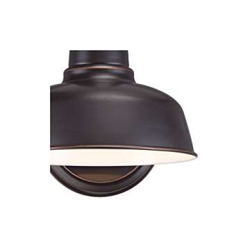 John Timberland Rustic Farmhouse Industrial Outdoor Wall Light Sconce Fixture Bronze Brown 11 1/4" Urban Farmhouse Decor for Exterior House Barn Porch Patio Outside Deck Garage Front Door Home