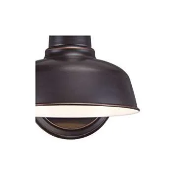 John Timberland Rustic Farmhouse Industrial Outdoor Wall Light Sconce Fixture Bronze Brown 11 1/4" Urban Farmhouse Decor for Exterior House Barn Porch Patio Outside Deck Garage Front Door Home