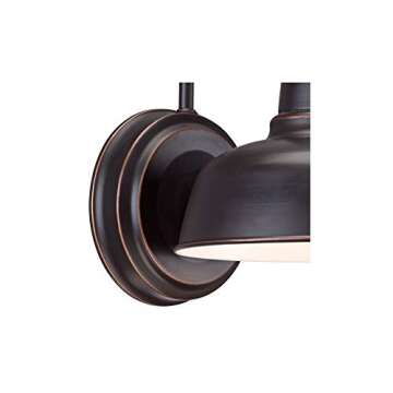 John Timberland Rustic Farmhouse Industrial Outdoor Wall Light Sconce Fixture Bronze Brown 11 1/4" Urban Farmhouse Decor for Exterior House Barn Porch Patio Outside Deck Garage Front Door Home