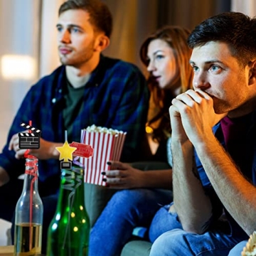 24 Pack Movie Night Drinking Straws for Fun Parties