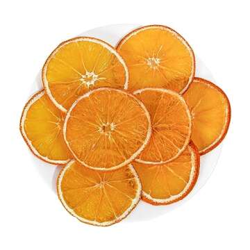Oranfit Dried Orange Slices 8.8oz/250g(67 to 108 slices)