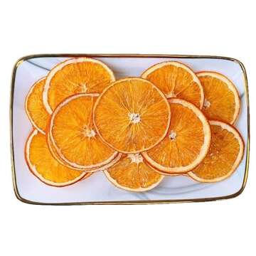 Oranfit Dried Orange Slices 8.8oz/250g(67 to 108 slices)