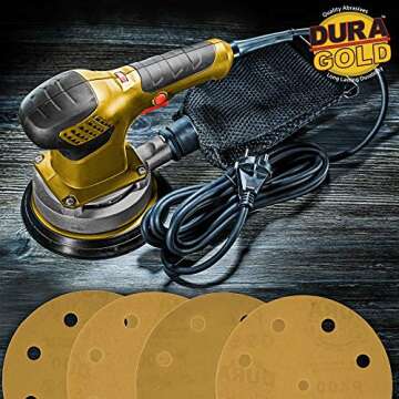 Dura-Gold Premium 5" Sanding Discs Variety Pack - 50 Total