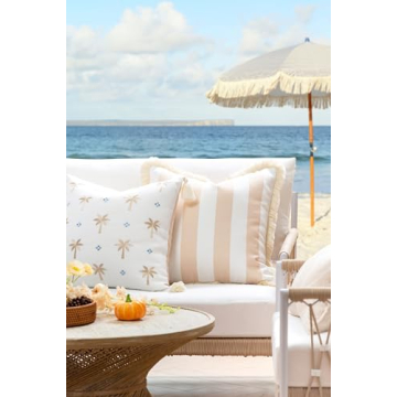 Hofdeco Coastal Pillow Cover - Premium Indoor Outdoor Decor