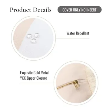 Hofdeco Coastal Pillow Cover - Premium Indoor Outdoor Decor