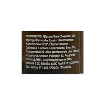 Hollywood Beauty Hair Growth Oil with Flaxseed & Chebe 4 oz