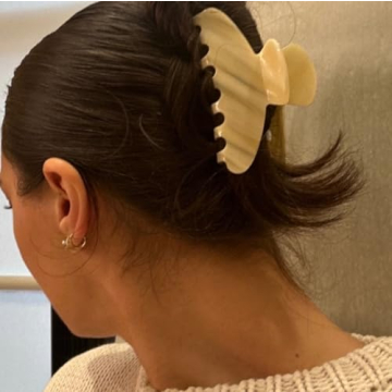 RPZL Premium Acetate Cherry Red Hair Claw Clip