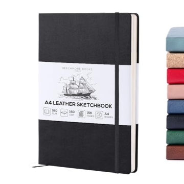 Luxury Beechmore Sketch Book A4 for Artists and Designers