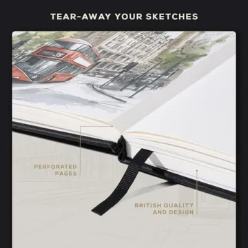 Luxury Beechmore Sketch Book A4 for Artists and Designers