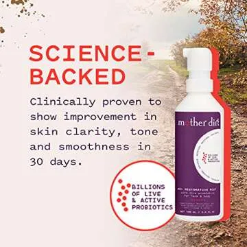 Mother Dirt AO+ Mist Probiotic Skin Care for Healthy Skin