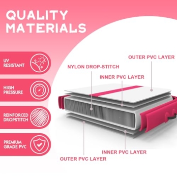 FEATH-R-LITE Inflatable Gymnastics Tumble Track 10ft