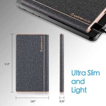 Unitron World Ultra Slim Power Bank for iPhone, Android