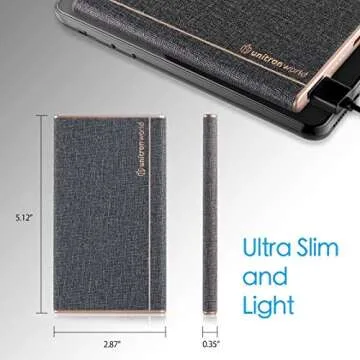 Unitron World Ultra Slim Power Bank for iPhone, Android
