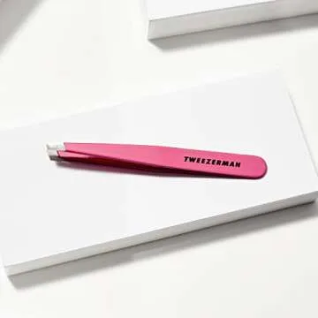 Tweezerman Slant Tweezer - Precision Eyebrow Tool for All
