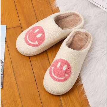 Memory Foam Laughing Slippers for Winter Comfort