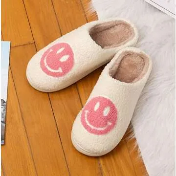 Memory Foam Laughing Slippers for Winter Comfort