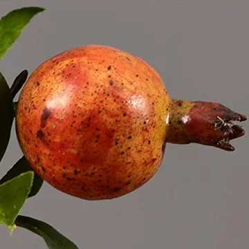 Vibrant Artificial Pomegranate Branches for Home Decor