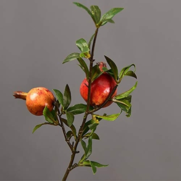 Vibrant Artificial Pomegranate Branches for Home Decor